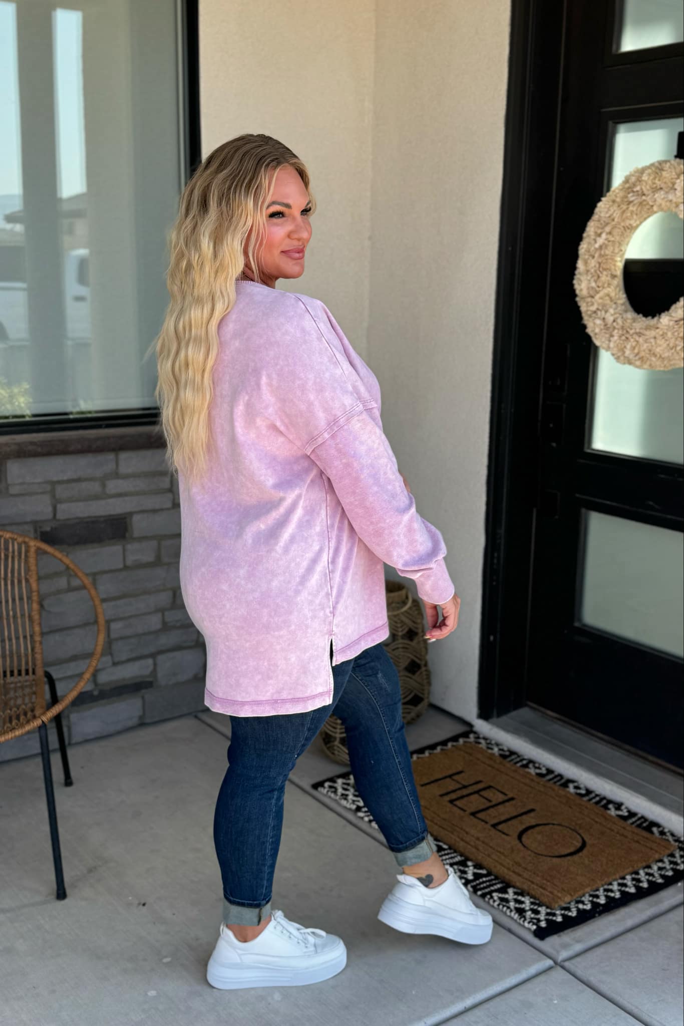 PREORDER: Best Selling Luna Mineral Wash Sweatshirt in Two Colors