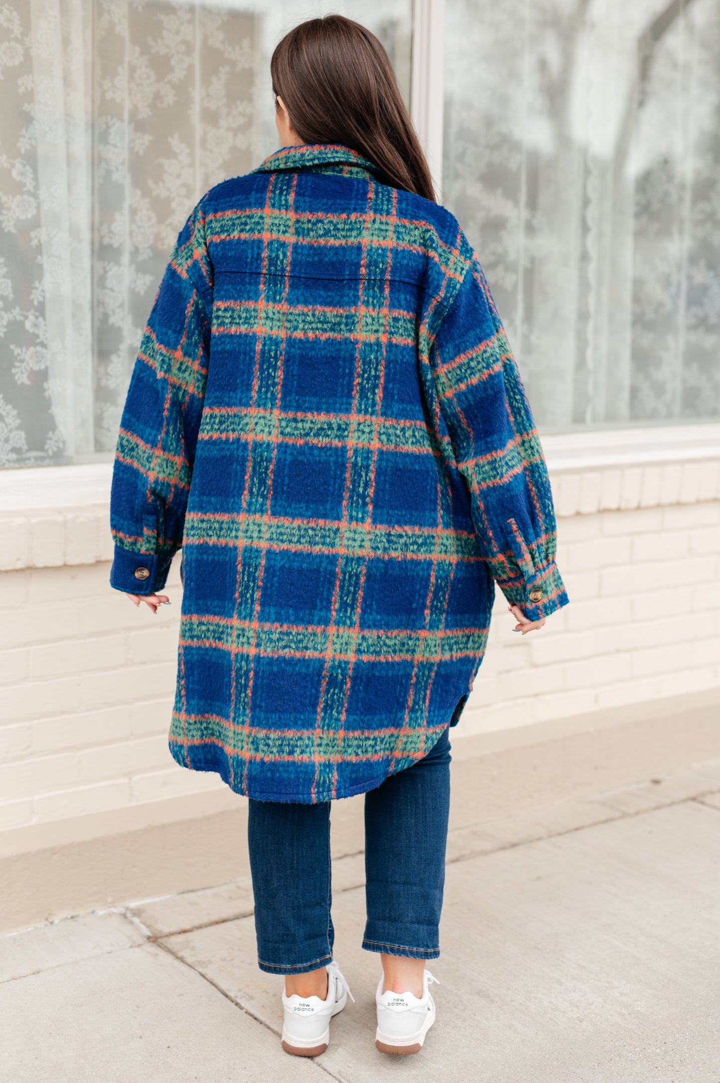 No Tears Plaid Coat