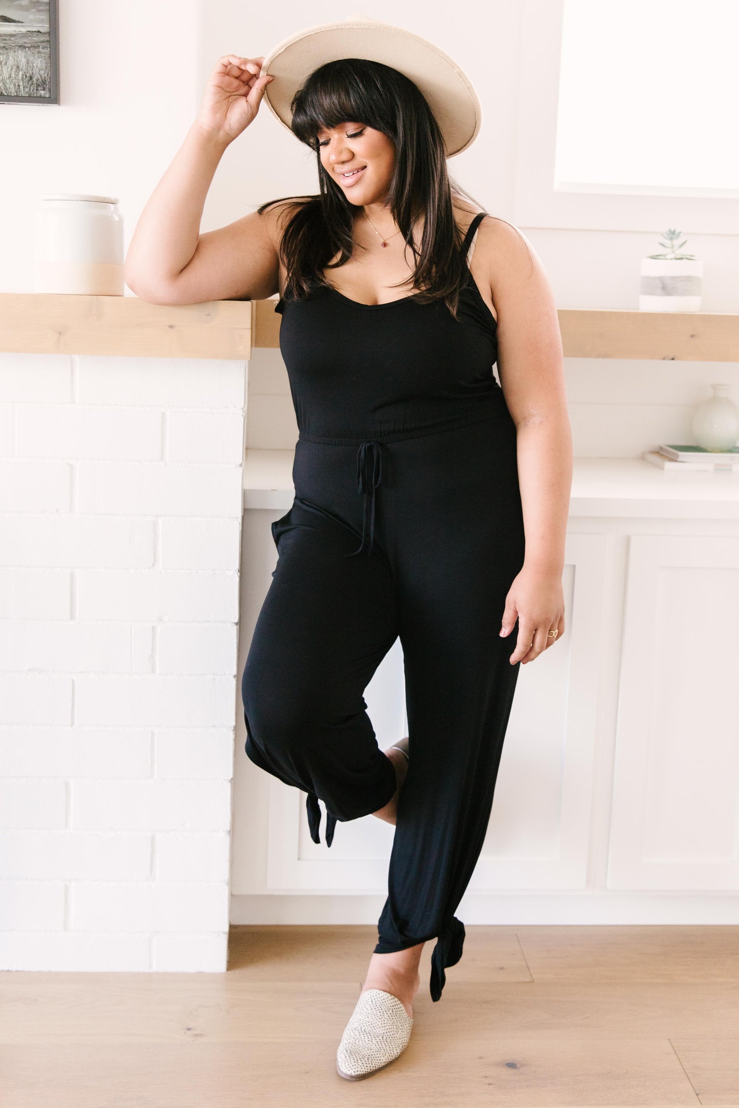 Cool Breeze Jumpsuit In Black