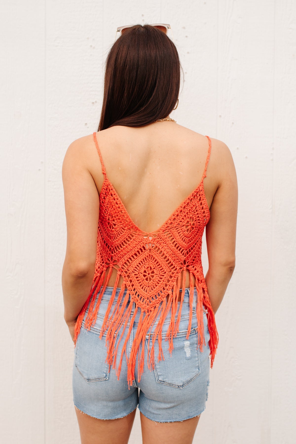 Festival Fringe Tank in Orange