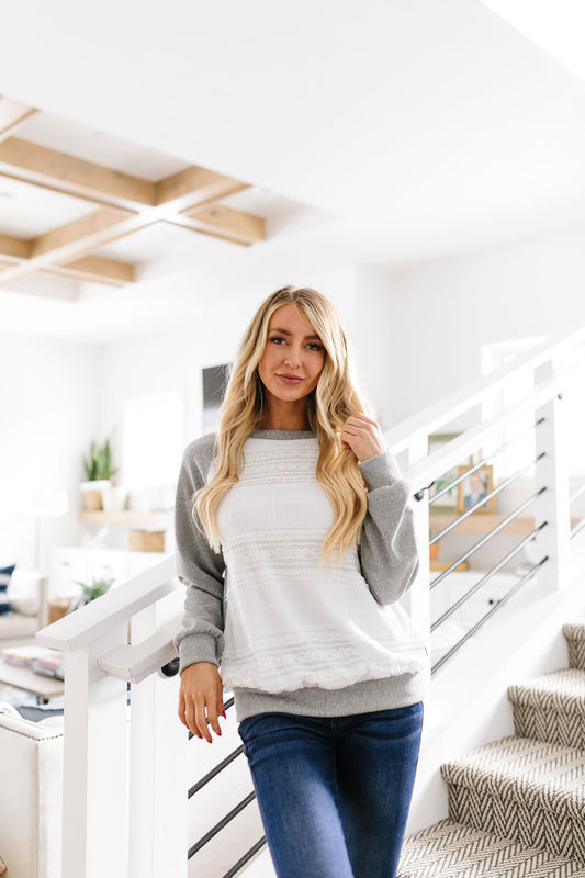 Simple & Sweet Raglan Sweatshirt